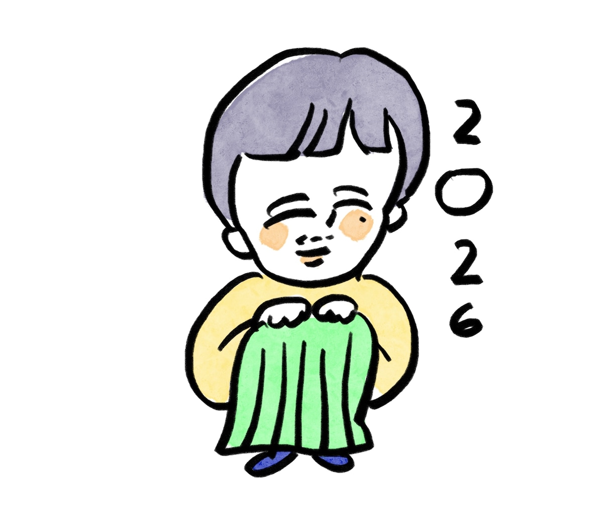 キャッチーなポートレート描きます くっきりポップなイラストで印象的に！ イメージ8