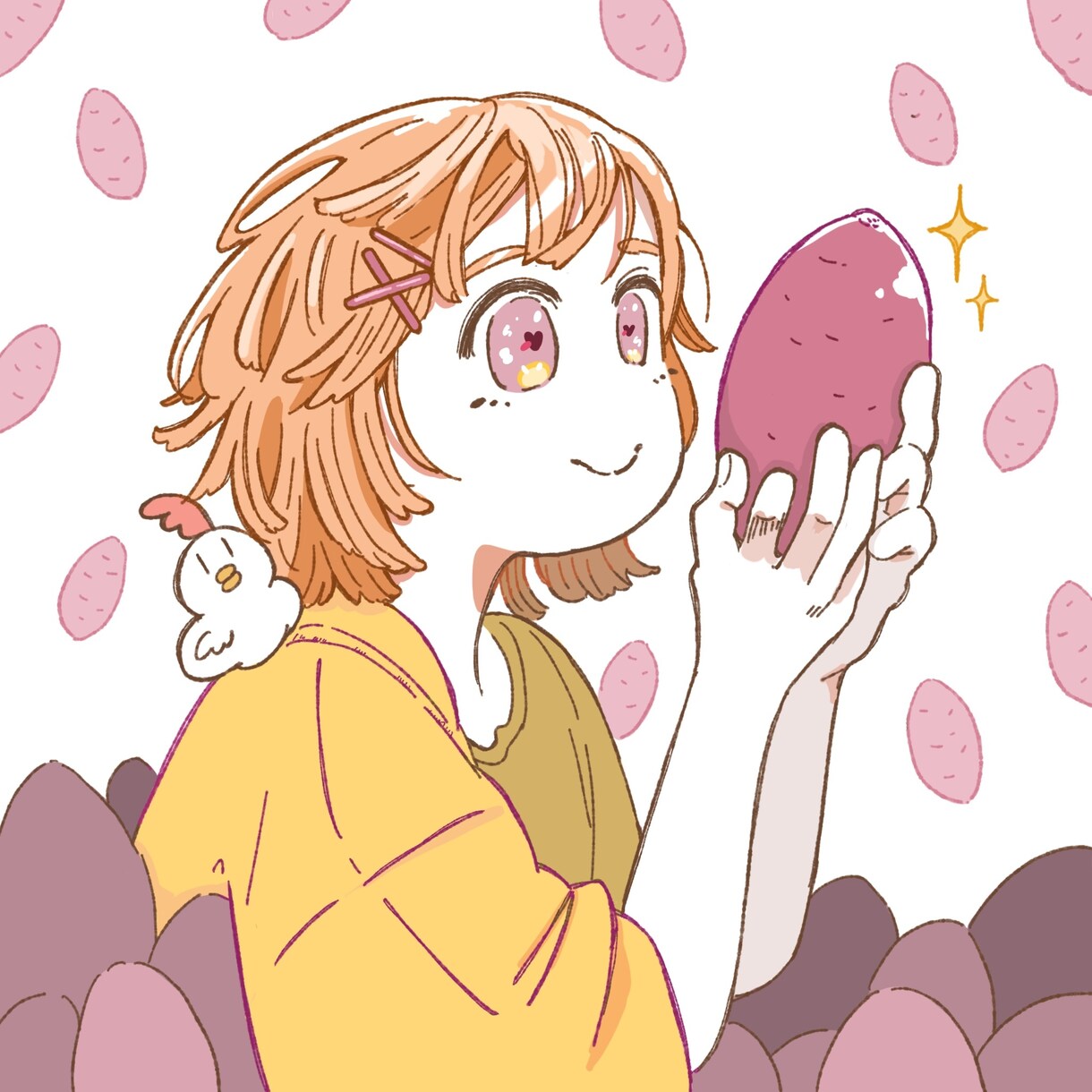ゆる優しいマシュマロ人間のイラスト描きます アイコンやプレゼント、配信用イラストなど◎ イメージ3