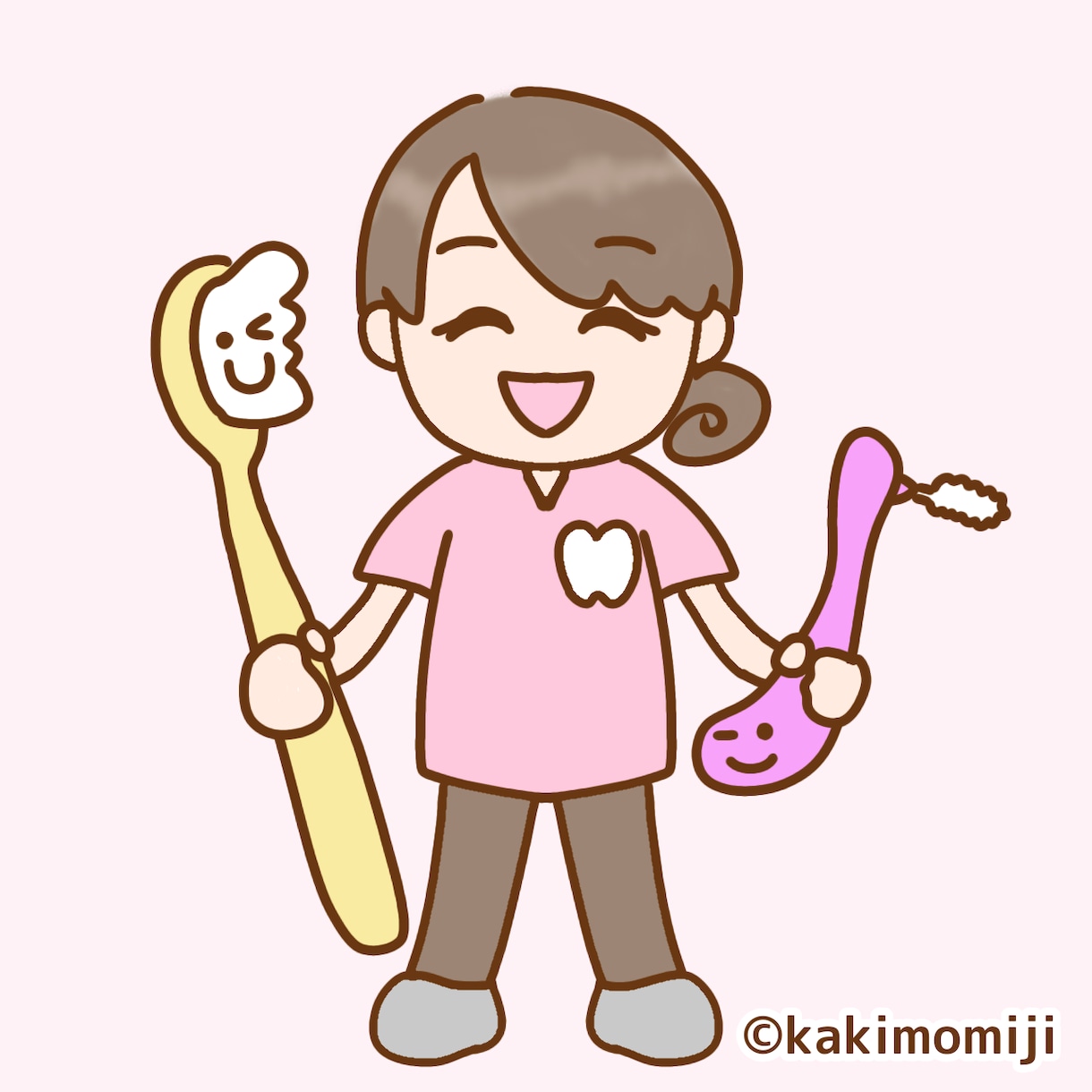 歯科・医療向けのゆるかわイラストを制作します 院内掲示やブログの挿絵に！ゆるかわイラスト イメージ2