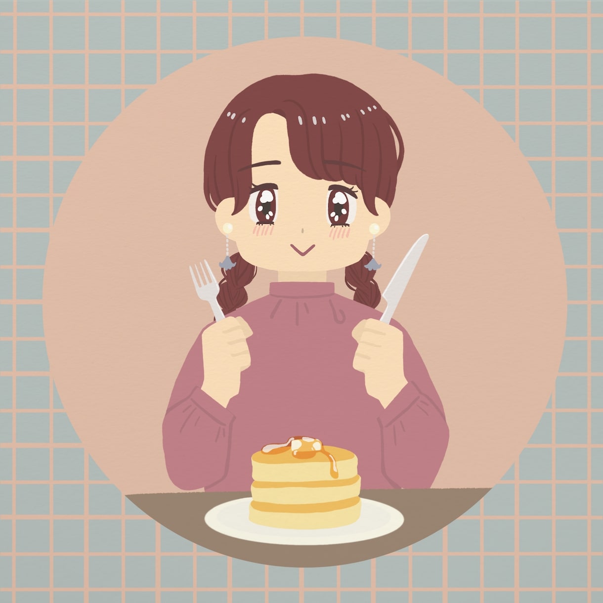 シンプルで使いやすいほっこり似顔絵、制作します おしゃれな柔らかい似顔絵で親しみやすく！ビジネスにも！ イメージ6