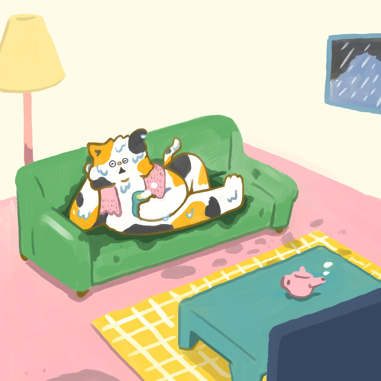 あなただけのゆるかわpopなイラスト描きます アイコン・ロゴ・グッズ・プレゼントにも◎ イメージ7