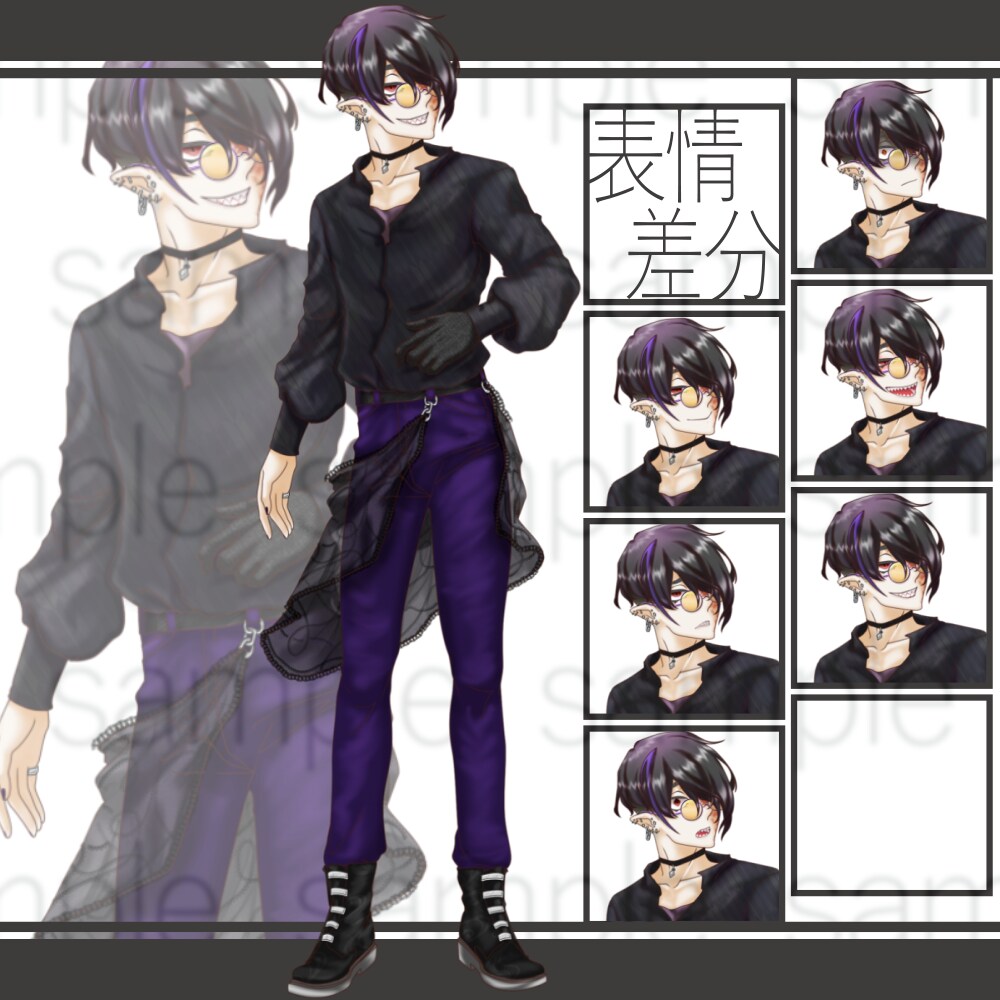 立ち絵作成承ります TRPGやゲームなどの立ち絵が必要な方へ！ イメージ8