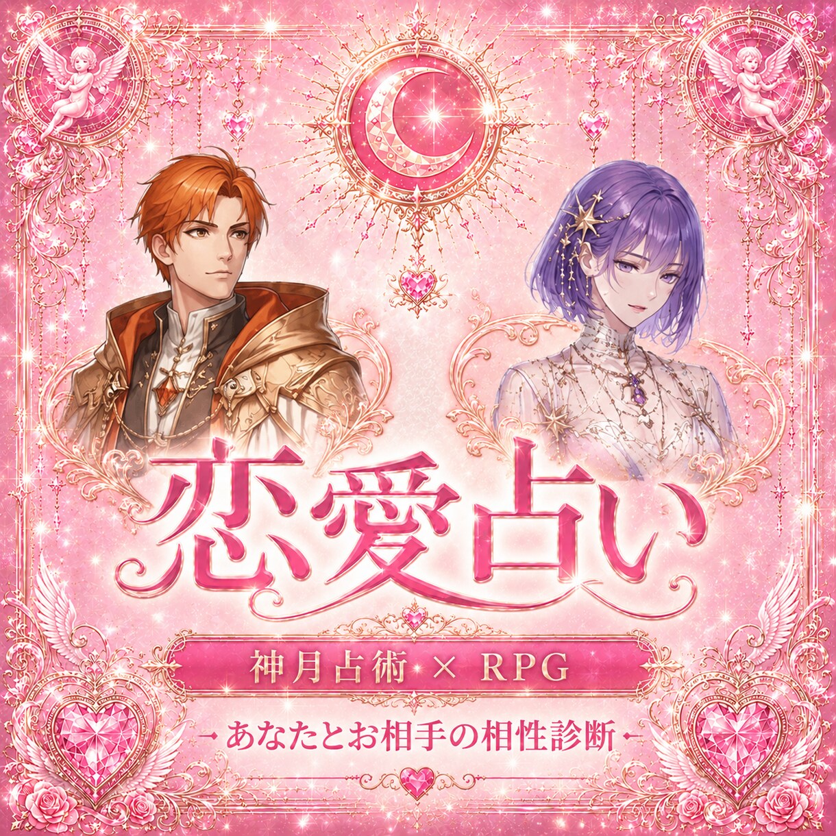 神月占術 お二人の相性をPDF鑑定書でお届けします お二人の相性・縁の流れを五行と相生相剋で読み解きます イメージ1