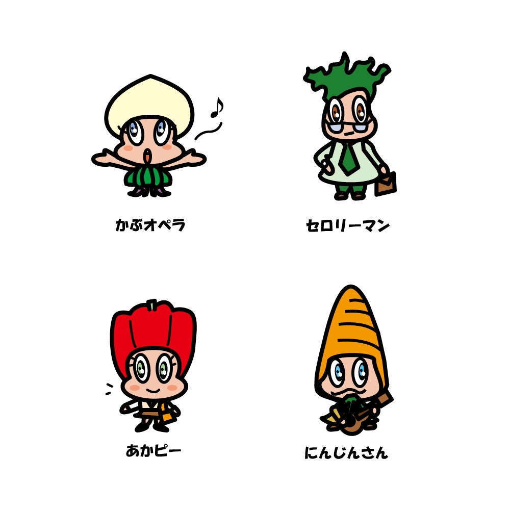 思わず振り返るクセある目立つキャラクター描きます 名刺のワンポイントや、ちょっと目立つアイコンとしても最適！ イメージ5