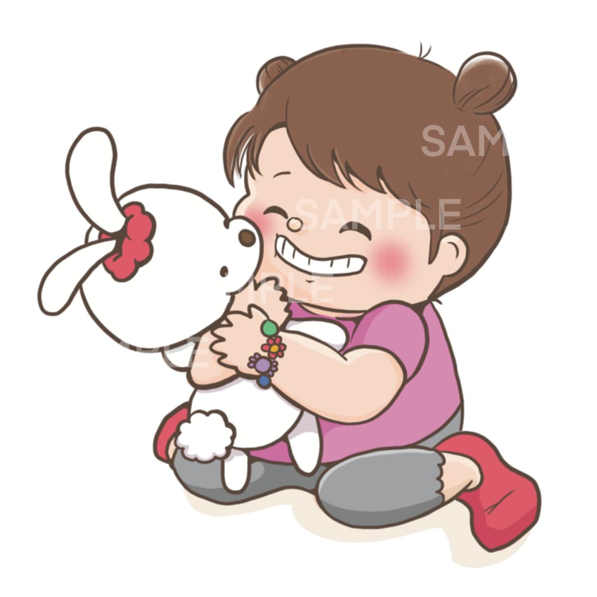 鮮やかで優しいイラストを提供致します 子どもや女性向けの優しいイラストが必要な方へ【商業利用ok】 イメージ1