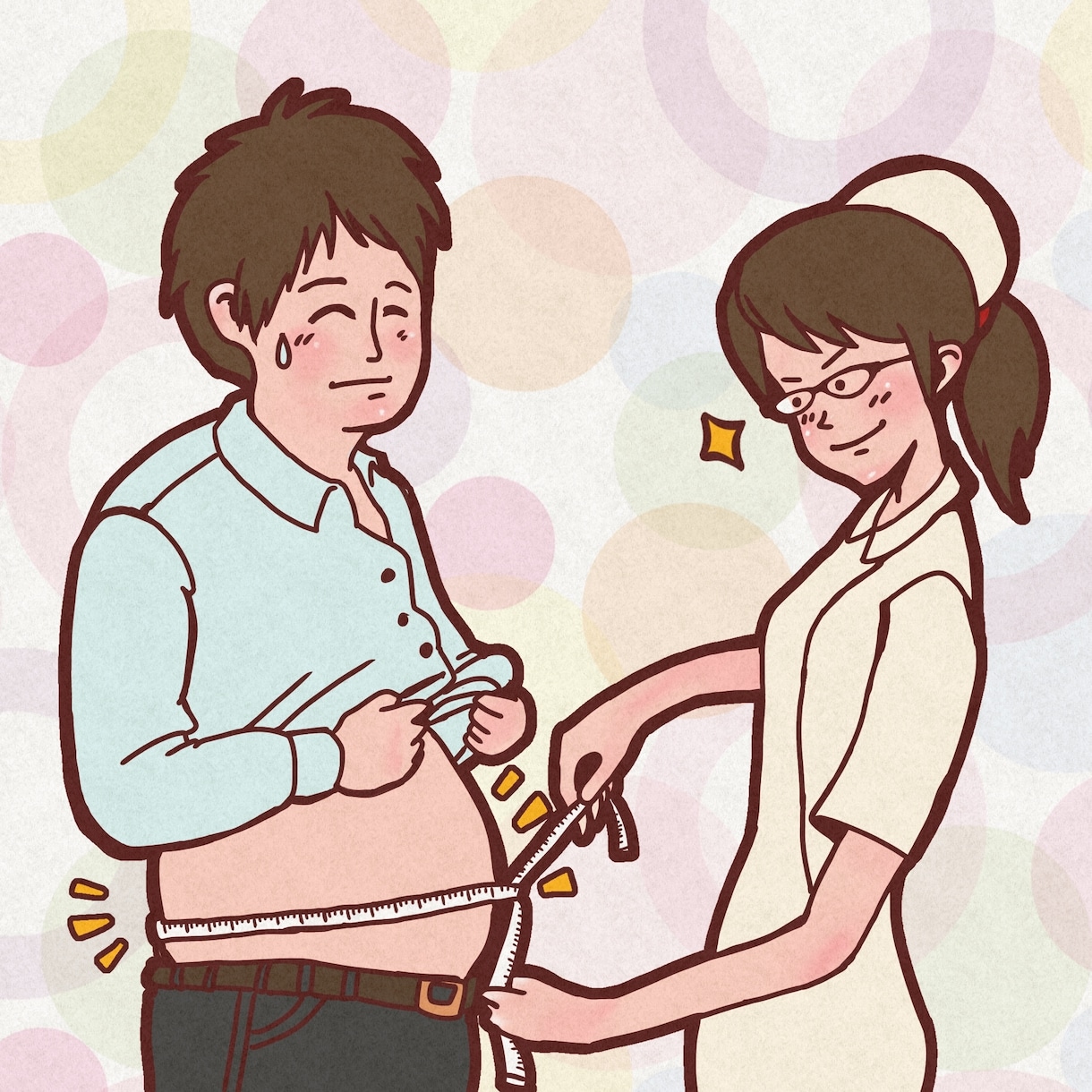ポッコリお腹を解消！メタボから卒業する方法教えます 特定保健指導では教えない食事術を公開！サンプルお渡しします イメージ1