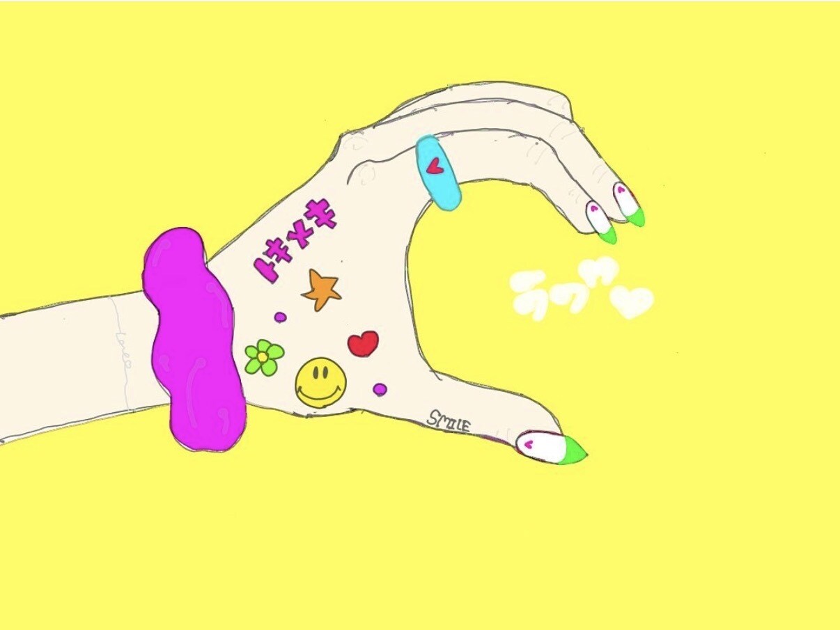 カラフルPOPにイラストやロゴ手書きします カラフルポップ手書きオリジナルイラスト文字 イメージ2