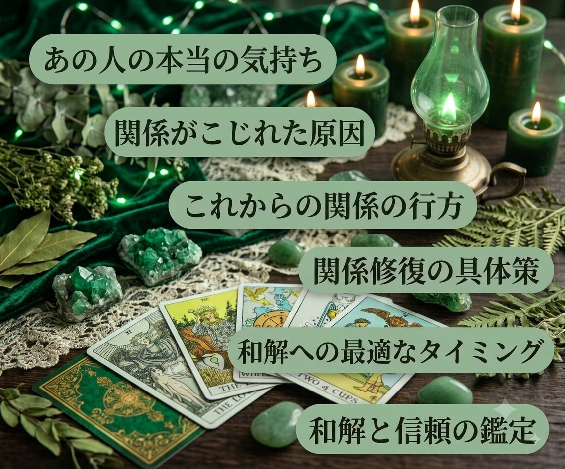職場・友人／相手の本音と解決策を明かします 【対人関係】あの人のリアルな本音と円滑な付き合い方を徹底鑑定 イメージ3