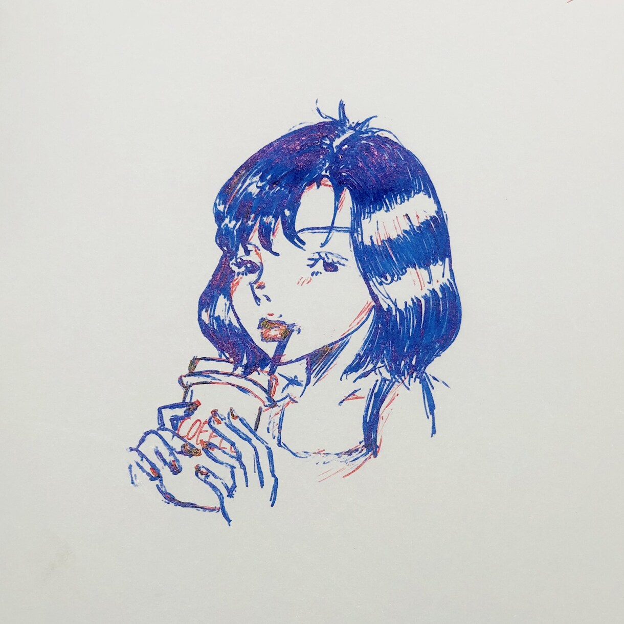 問答無用で美化したイラスト風似顔絵を作成します 顔出しせず自分の雰囲気をアピールしたい方へ✴︎アイコン利用可 イメージ6