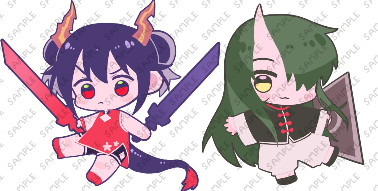 シンプルでかわいいちびキャライラストを描きます YoutubeやSNSで使うイラストが欲しい方へ イメージ3