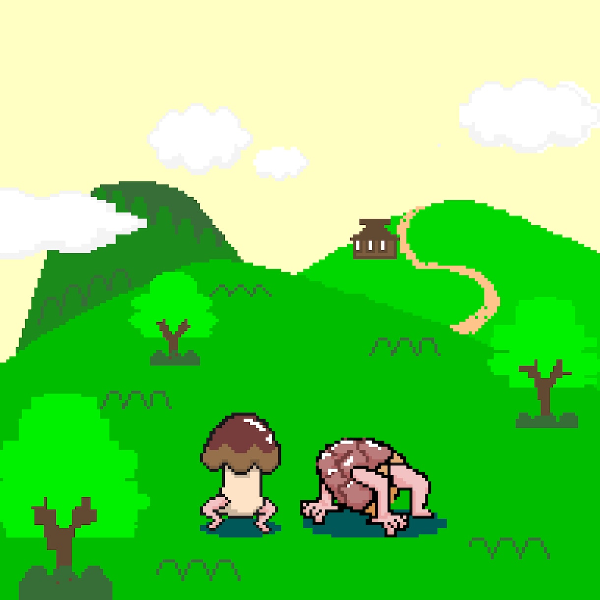 スマホの壁紙やヘッダーをドット絵で作成します スマホの壁紙やヘッダーにあなたの好きを詰め込んで☆ イメージ4