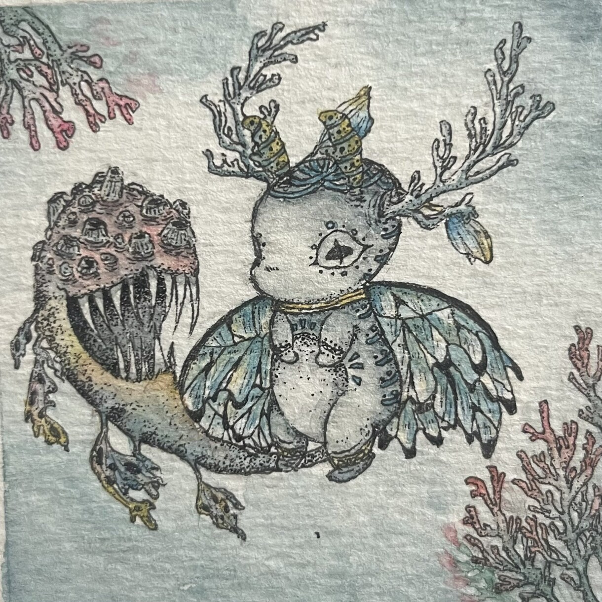 モンスターやクリーチャーのキャラデザインします 可愛いモンスターやグロテスクなクリーチャーまで幅広くデザイン イメージ9
