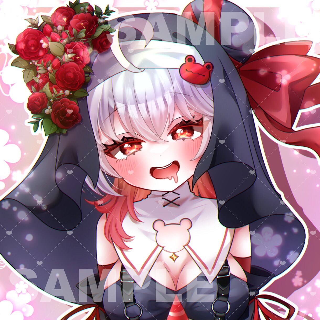 キラキラな1枚絵／立ち絵等のイラスト描きます 【相談大歓迎】他サイトで実績多数！キラキラかわいいイラスト◎ イメージ4