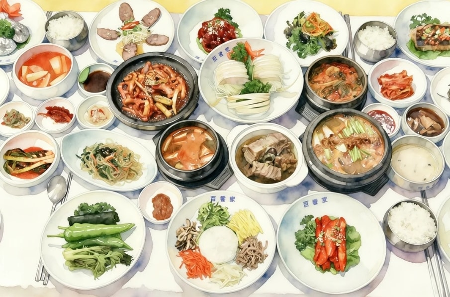 お腹が空く、温かみある食べ物イラスト描き上げます 透明彩色の繊細なタッチ。メニュー表やSNSに最適です！ イメージ4