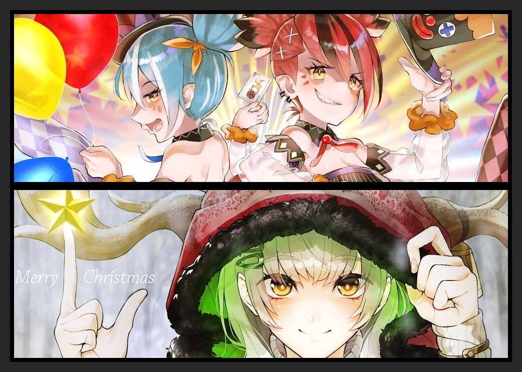 歌ってみたのMVイラスト制作いたします ■イラストに複数バリエーションが欲しい方に！！■ イメージ2