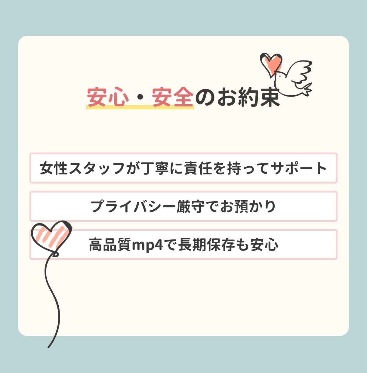 ココナラ最安値！DVDをmp.4に変換します 想い出を身近にみれるようにします イメージ7