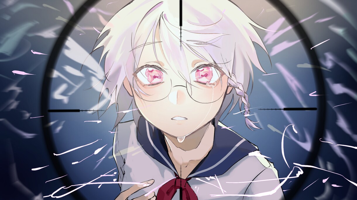 歌ってみたサムネやMVなどをお手頃価格で描きます オマージュ元や依頼主様のイメージに合わせて絵柄を調整します イメージ1