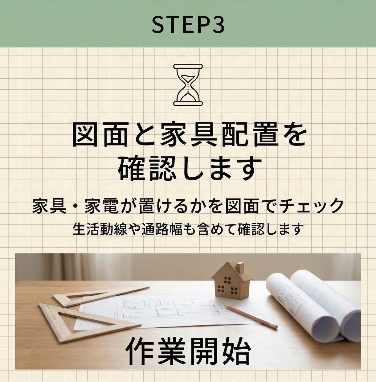 置きたい家具家電を叶える図面の作り方アドバイスます 家具家電がぴったり収まる間取りづくりを解説 イメージ7