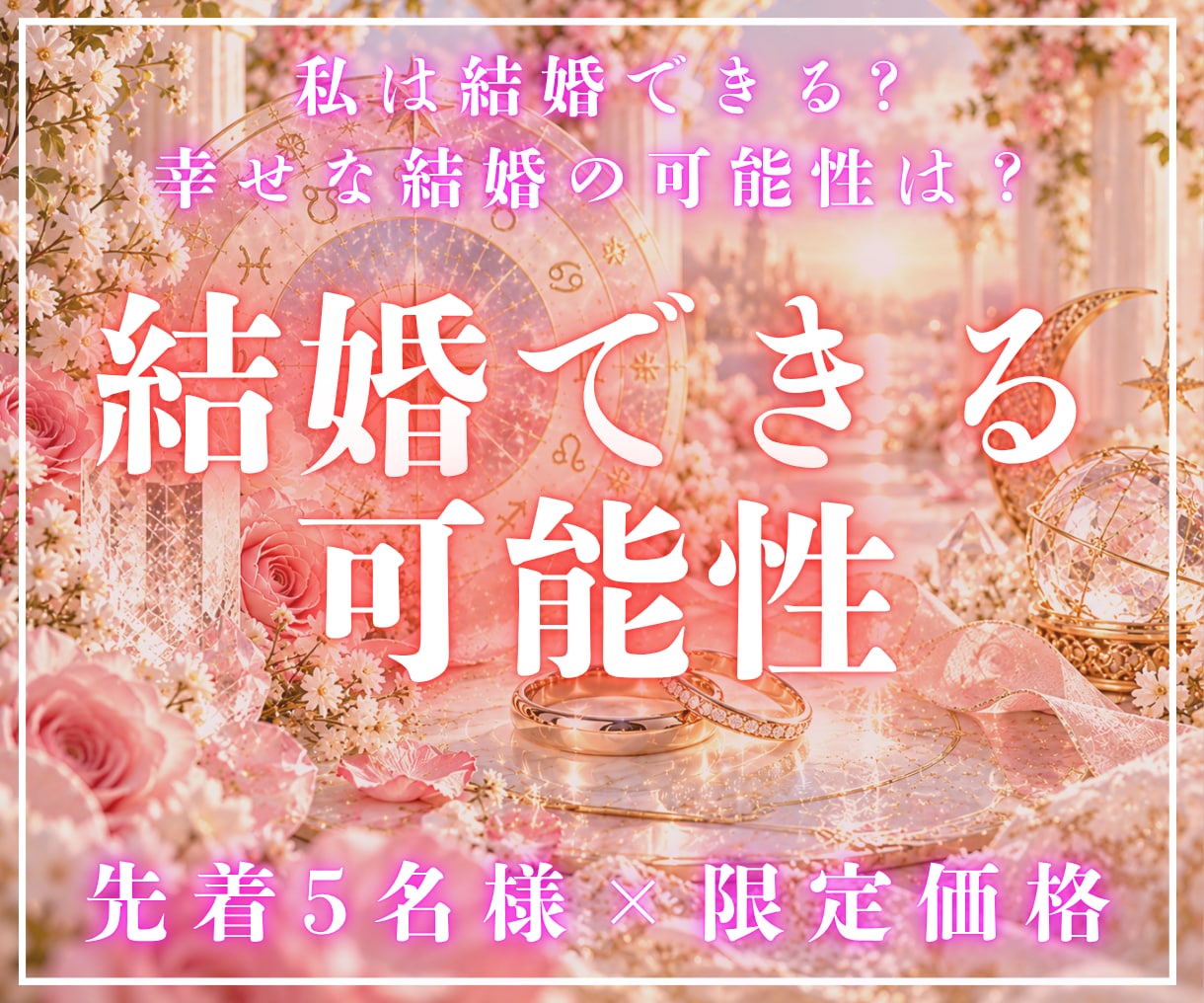 結婚鑑定｜時期・相手・相性・2人の未来を霊視します いつ結婚できる？霊視タロットと星の導きから、結婚運を即日鑑定 イメージ2