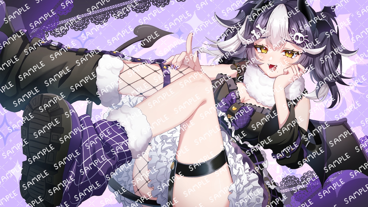 あなただけのオリジナルイラスト制作承ります 幅広いジャンルの制作に対応します！歌みたや配信用などにも！ イメージ4