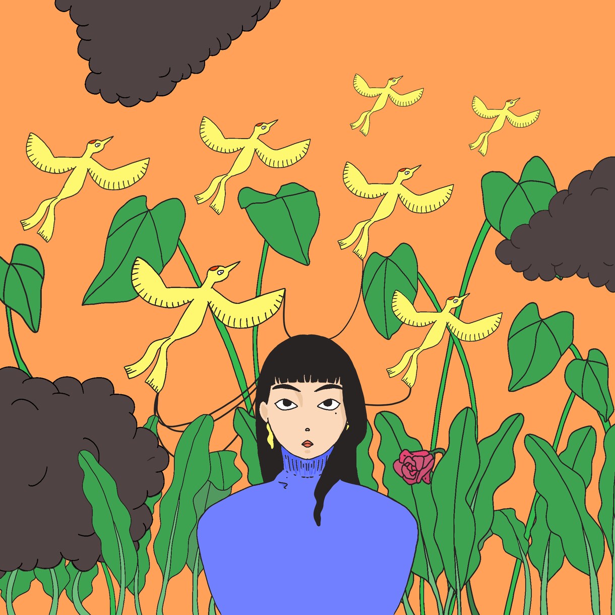 個性的でハッと目につく、そんなイラストを制作します お安く！デザイン性のある！ポップなイラストをご提供致します イメージ3