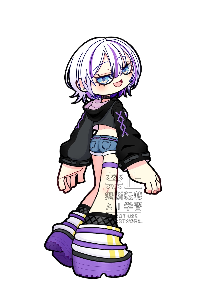商用可◎目を引くカートゥーンイラスト描きます SNSや配信で目を引くポップなイラスト制作！ イメージ3