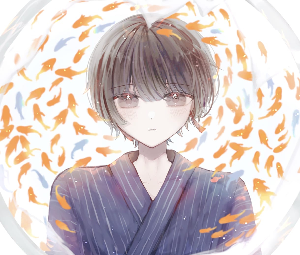 儚くて可愛い雰囲気のイラストを制作します アイコン/一枚絵/立ち絵など!!何でもご相談ください⟡.* イメージ4