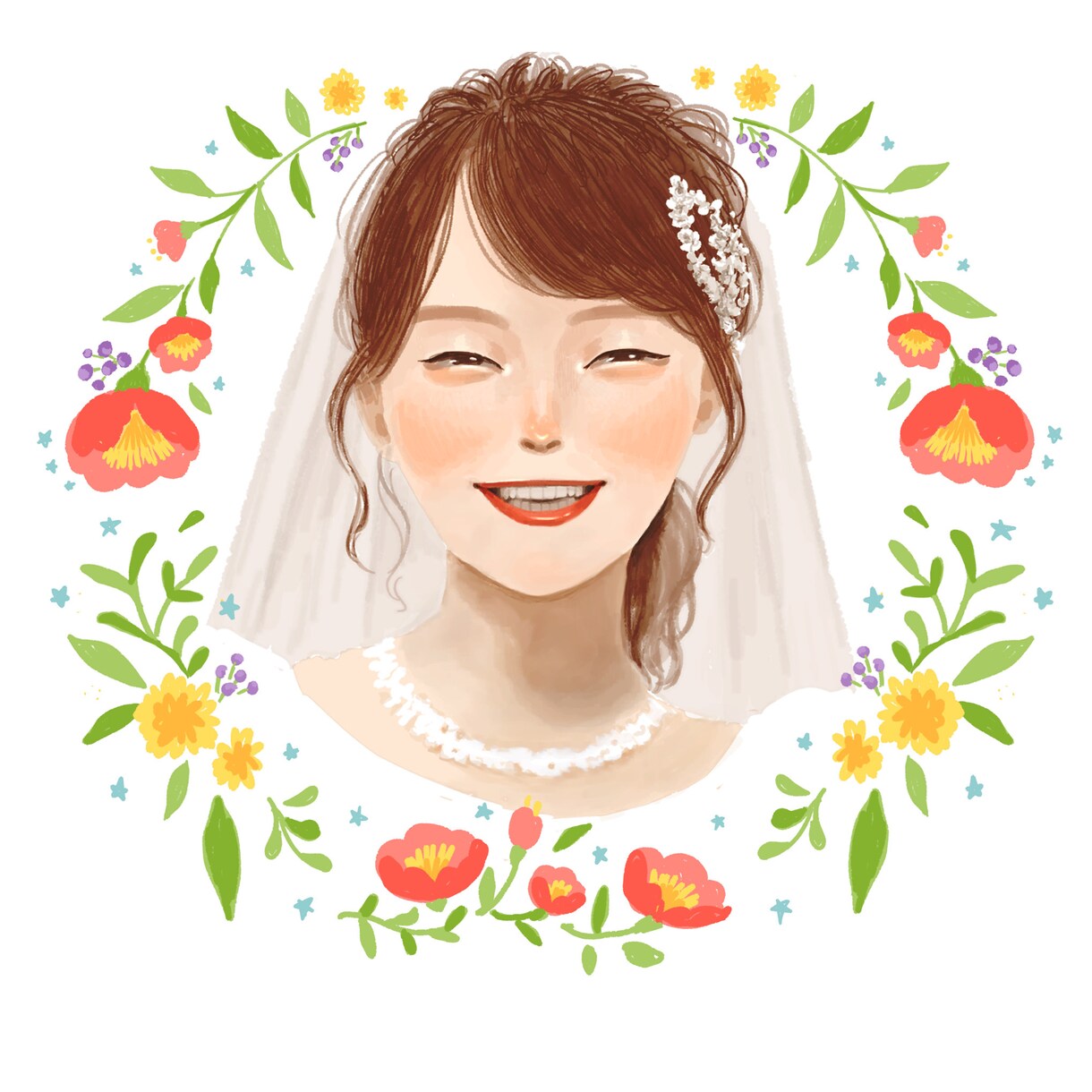 あなたの「似顔絵」描きます 透明感ある似顔絵を作成します！ イメージ4