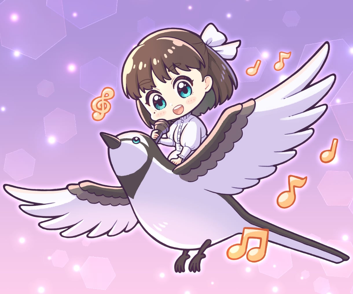 商用OK！ポップでかわいいミニキャラ描きます グッズ・推し活などに！小物や動物、差分作成も対応可能です。 イメージ8