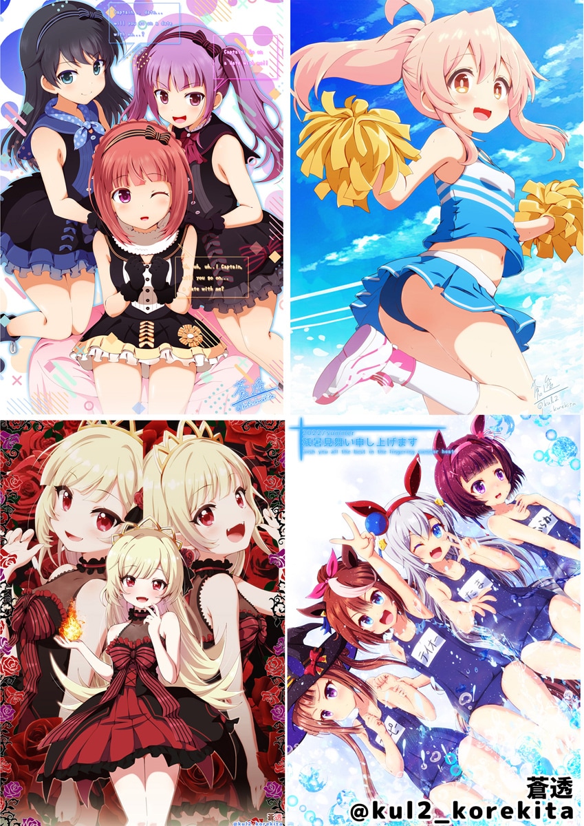 キャラクターイラストの添削を行います ★現役ゲーム会社のイラストレーターがキャラ絵を添削します！ イメージ4