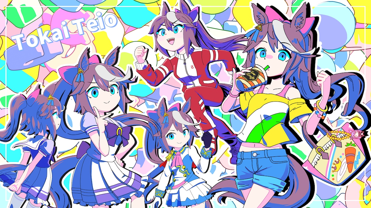 イラスト描きます コミカルなイラストやドット絵など色々描きます イメージ6