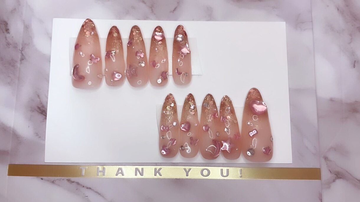 ネイルチップ制作致します ネイルチップフルオーダー1500~受付中です イメージ3