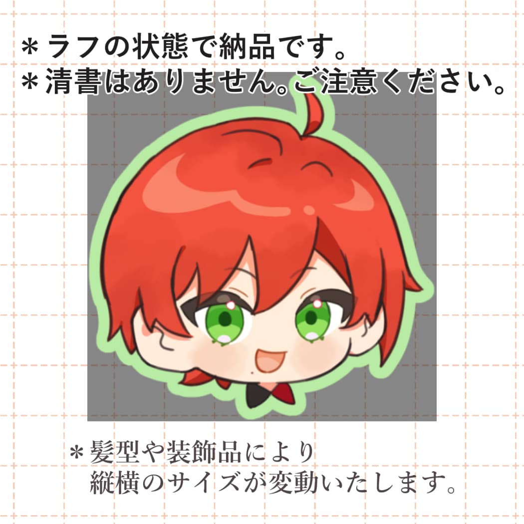お顔イラスト制作いたします 商用利用込み！アイコン、ヘッダー、動画内イラスト、壁紙などに イメージ2