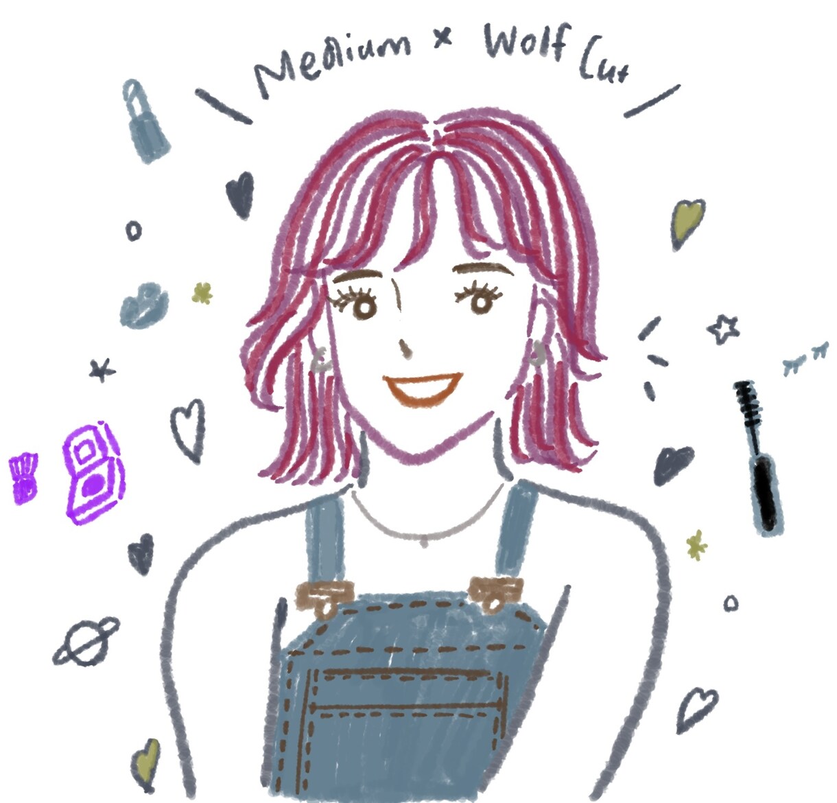 SNS用アイコンや似顔絵イラスト作成承ります かわいすぎずシンプルでお洒落なイラストをお届けします♩ イメージ4