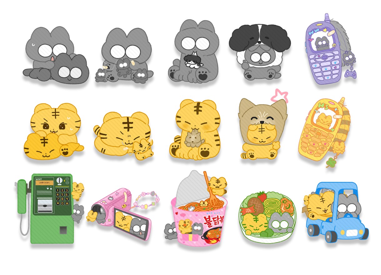 開始記念値下げ中！動物のデフォルメイラスト描きます SNSアイコンなどにおすすめです！ イメージ4