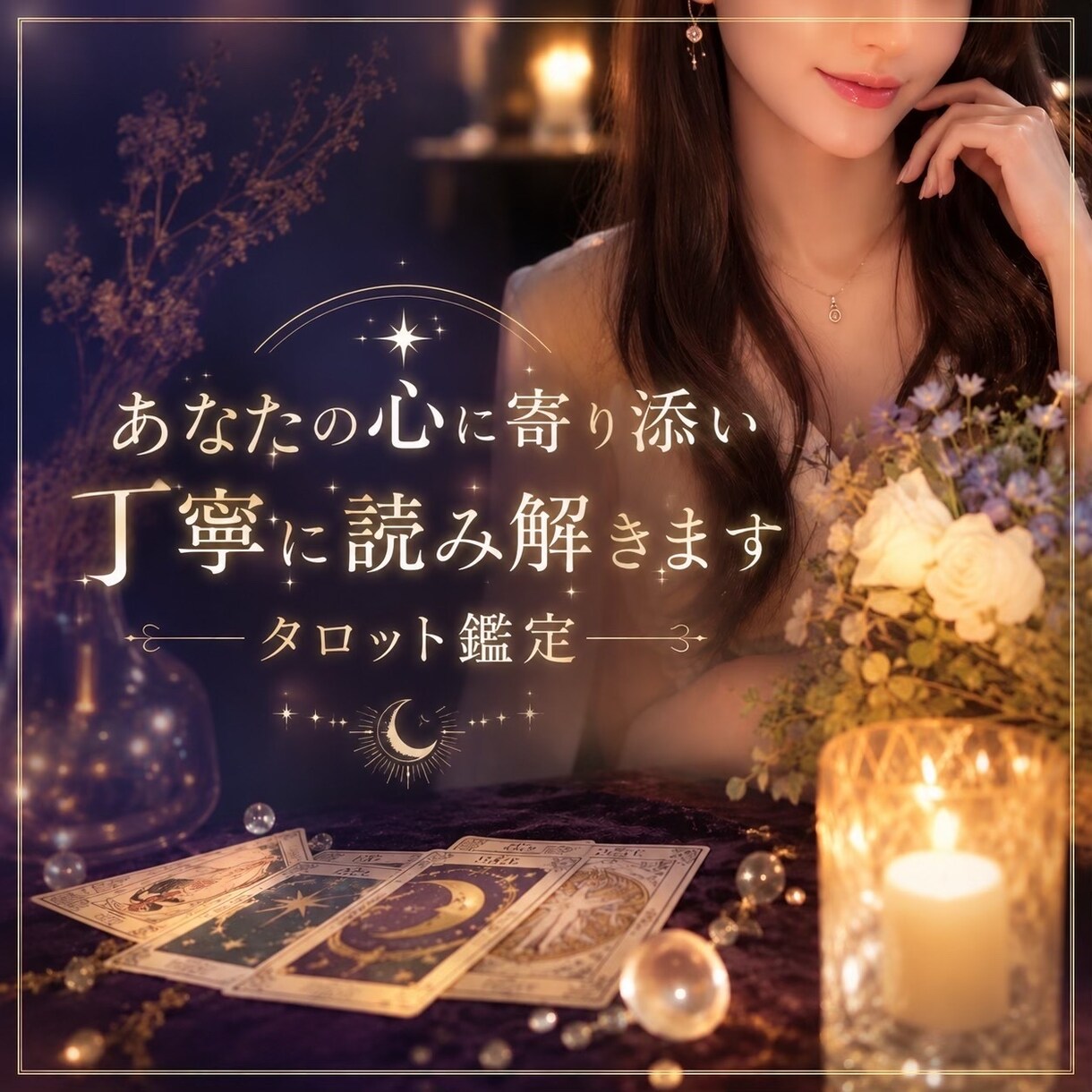 タロットカードがあなたを導きます 1分〜OK◇恋愛/復縁/人間関係/仕事など何でもお話下さい イメージ1