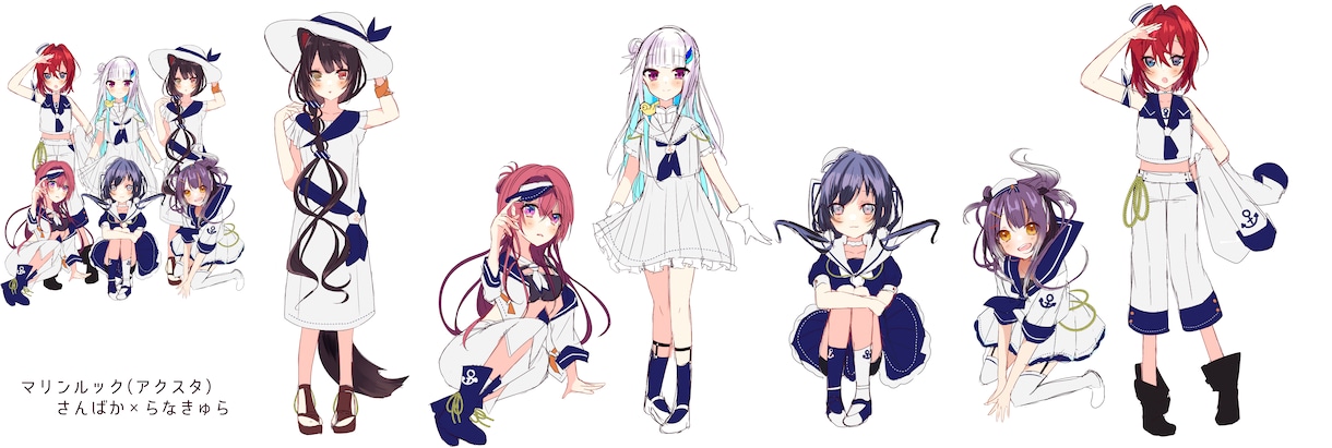 TRPGやIRIAMの立ち絵、一枚絵、表紙描きます テンプレートあります。ぼやっとしたイメージでも大丈夫です！ イメージ4