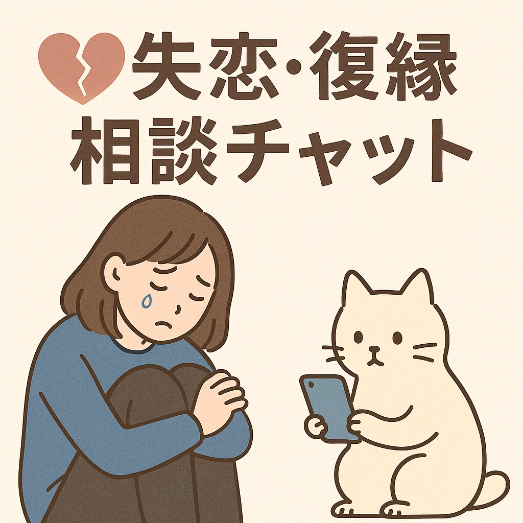 失恋・復縁の気持ちを聞きますます 泣きたい気持ちも復縁の不安も一緒に受け止めます イメージ1
