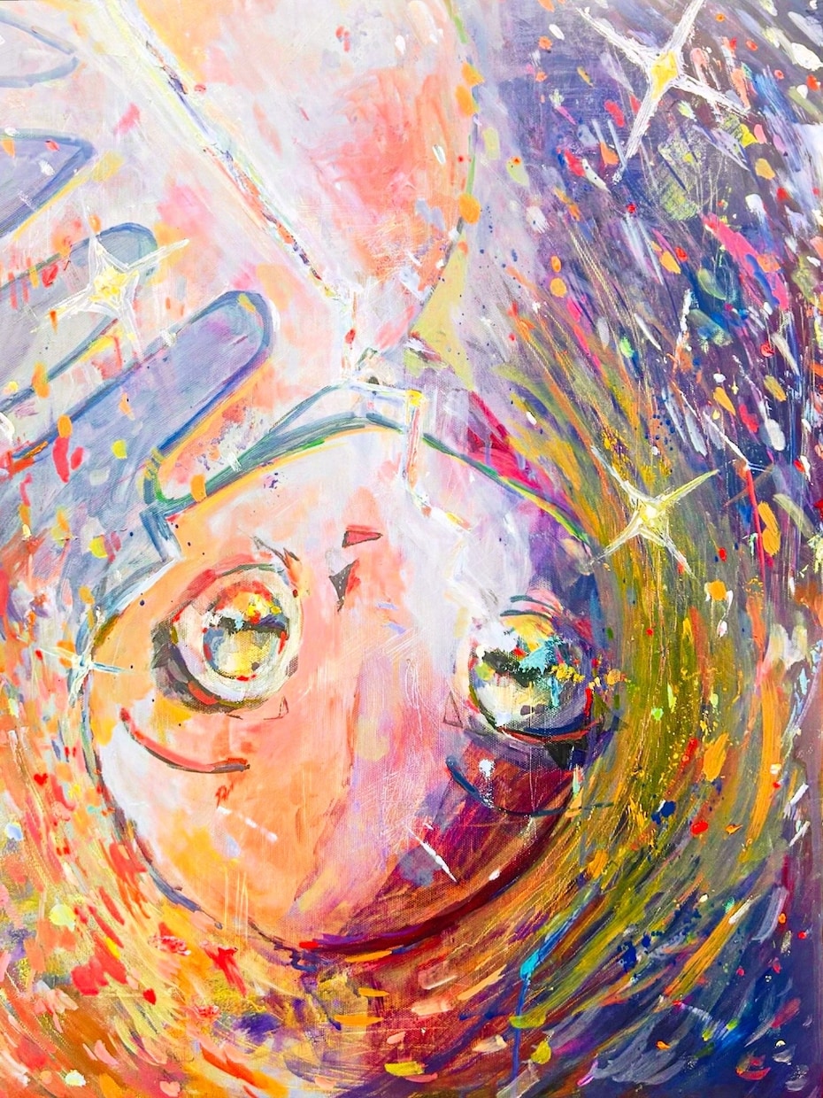 あなただけのものになる絵を描きます サブカルをアートに！平成風作画で油絵を♩ イメージ3