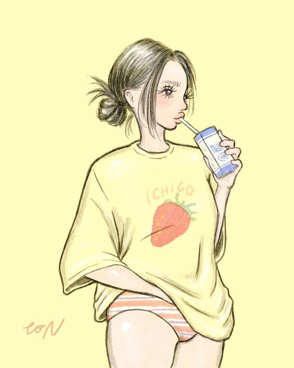 柔らかくおしゃれな女性イラストをお描きします あなたらしさを大切に、雰囲気のある1枚を。 イメージ1