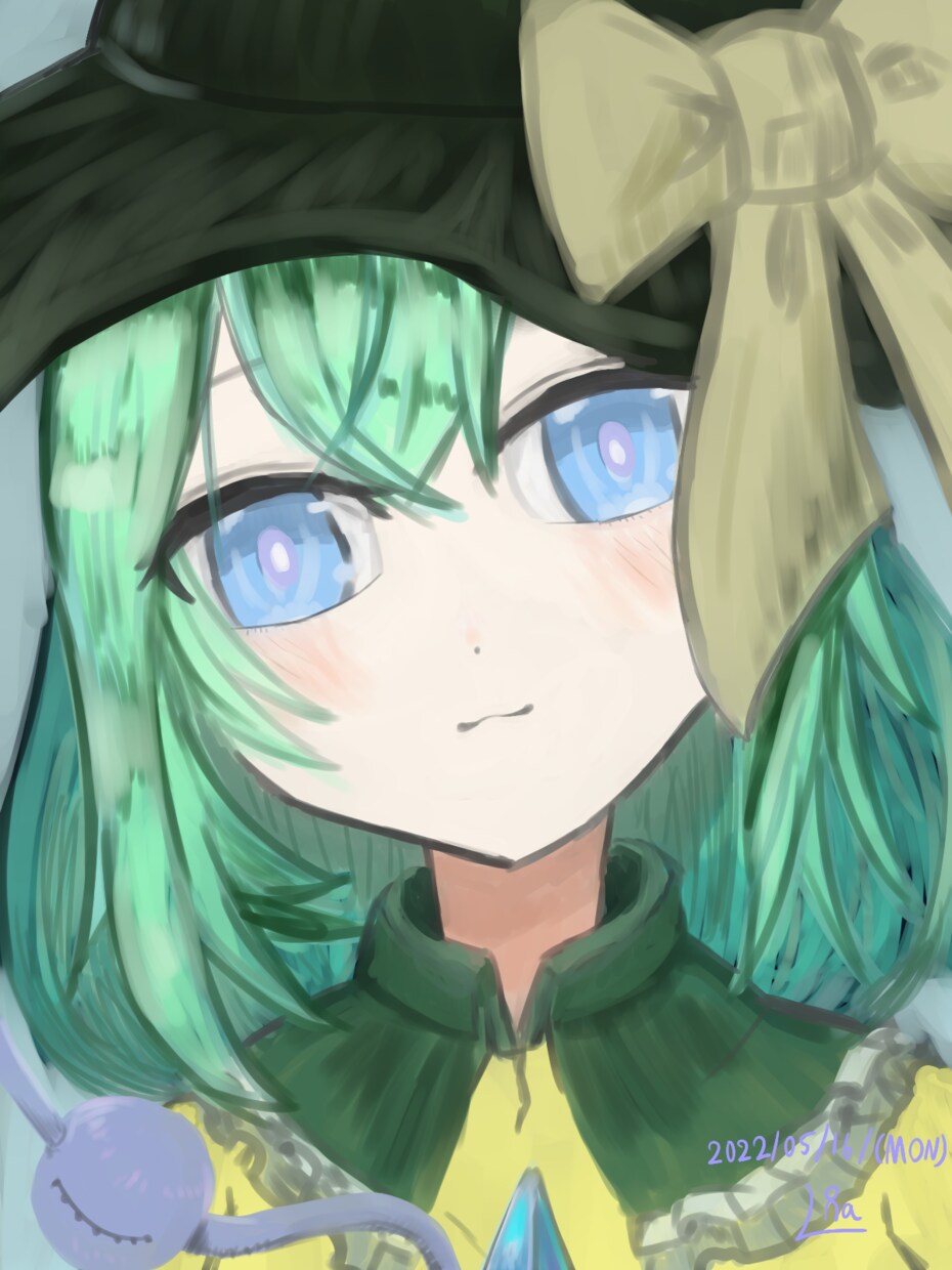 1枚絵描きます 可愛い女の子の絵を描きます(描きたいだけ)。 イメージ1
