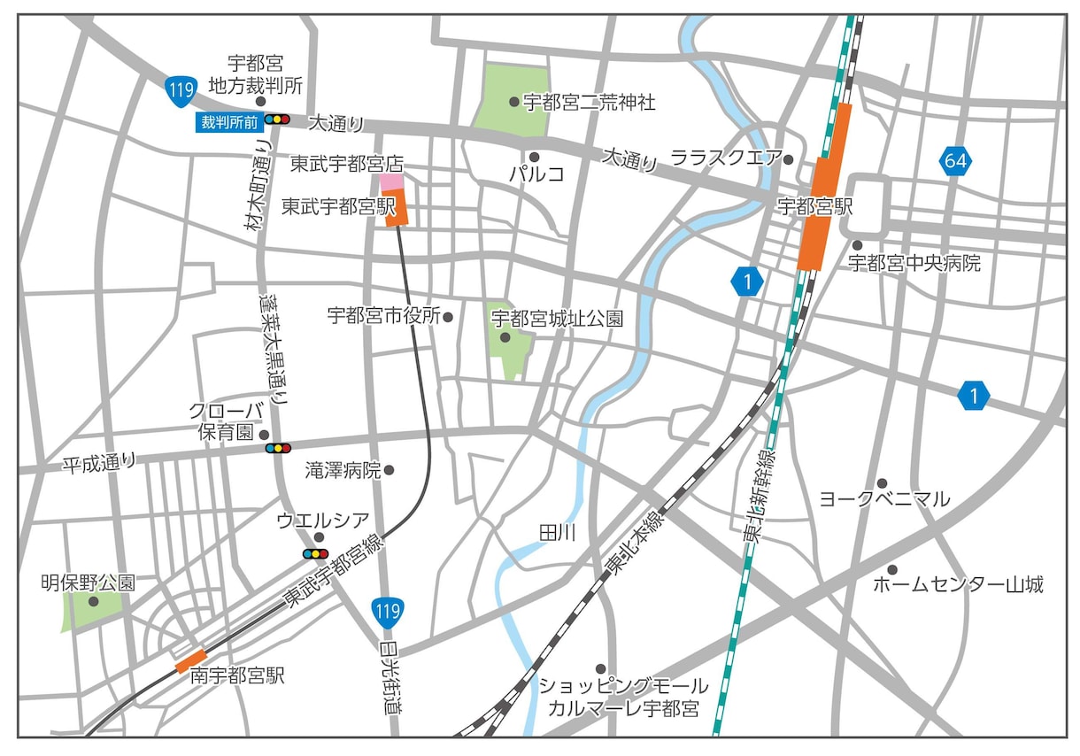 チラシやパンフ等へ掲載する地図制作を請け負います 店舗地図・現地案内図等必要な方にオススメ イメージ10