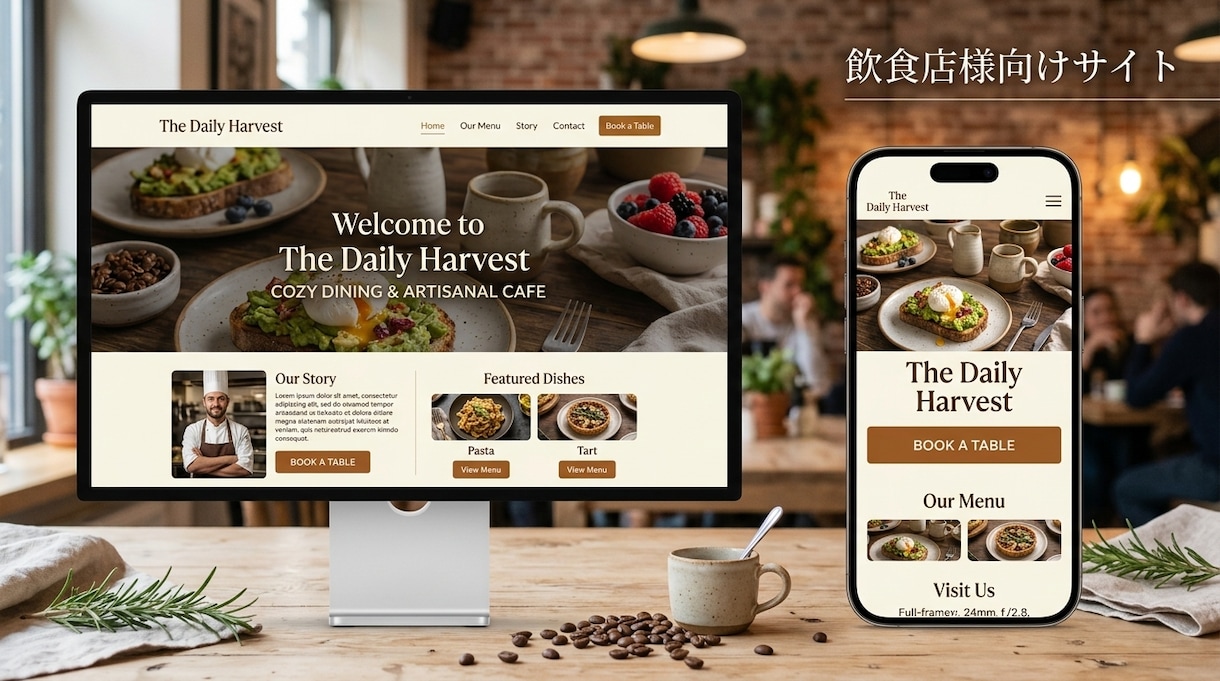 高品質なコーディングで制作洗練されたHPを作ります 初めてでも安心！仮サイトで確認後の購入OK、納品後もサポート イメージ4