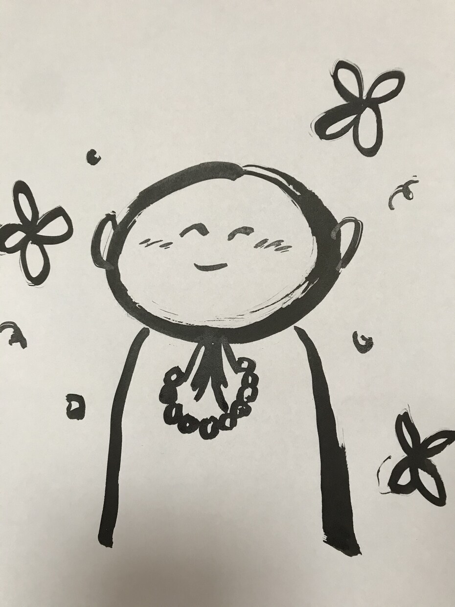 筆の世界でイメージします あなたの描いて欲しいイメージを筆で表現します イメージ6