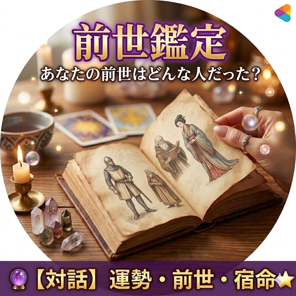 パワーストーンとペンデュラムで前世鑑定します 前世でどんな人物だったかをリーディングしお伝えします イメージ1