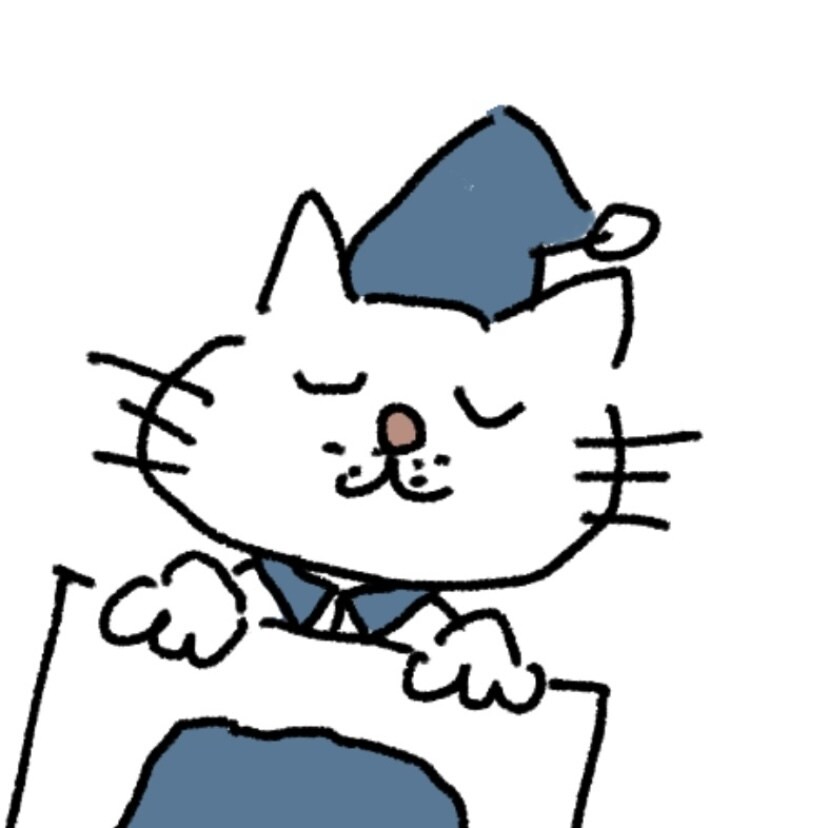 ちょっとシュールな猫、描きます 気張りすぎないSNSアイコンにしたい方、おすすめです イメージ1