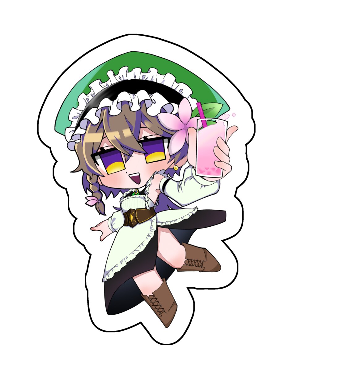 グッズ用ミニキャライラスト承ります 様々な絵柄のミニキャラでご対応します イメージ5