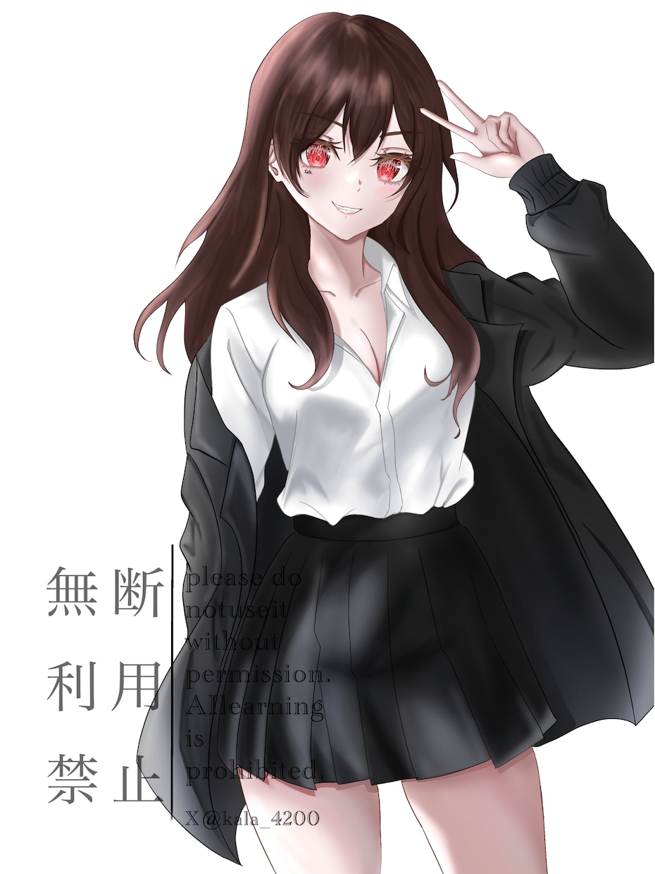 アニメ系イラスト・キャラクター・アイコン制作します かわいい・かっこいい系オリジナルキャラ描きます イメージ2