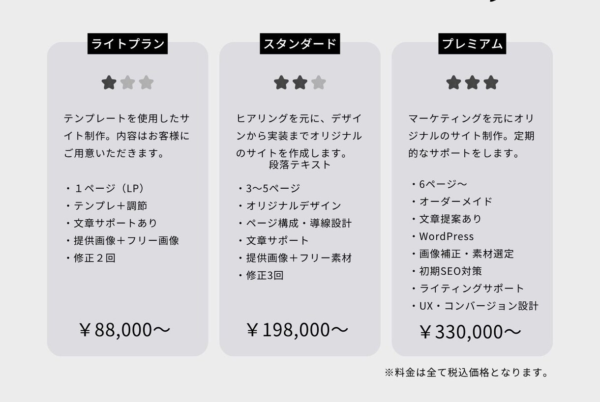成果直結！世界観伝わるWebサイト・LP制作します 初めての方、専門知識がゼロの方でも安心しておまかせください イメージ2
