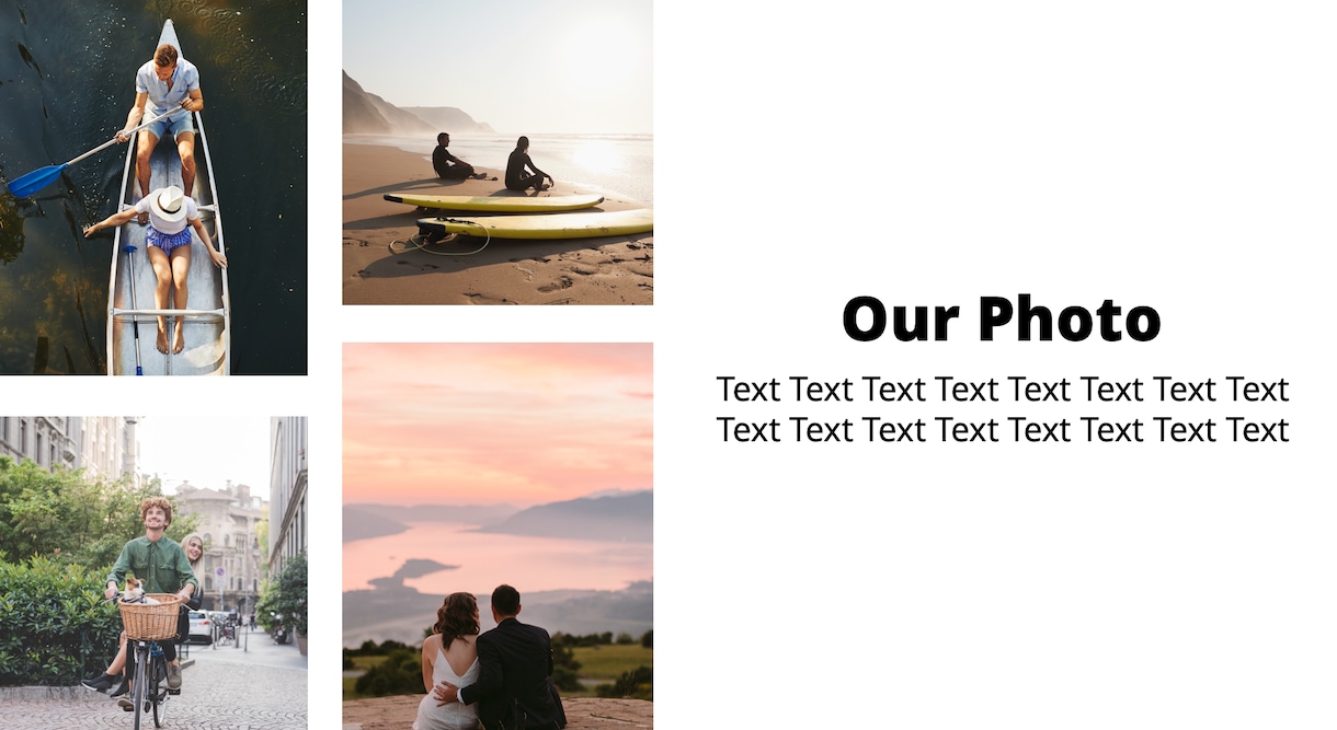 プロフィールムービー　PC用テンプレート提供します かんたんに結婚式用プロフィールムービー作れます イメージ8